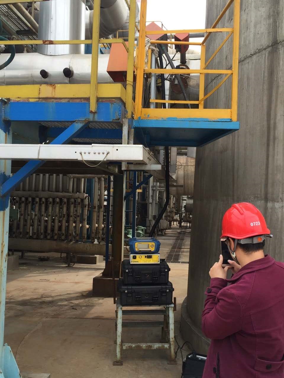 中石化系統(tǒng)單位有機(jī)物廢氣現(xiàn)場(chǎng)測(cè)試