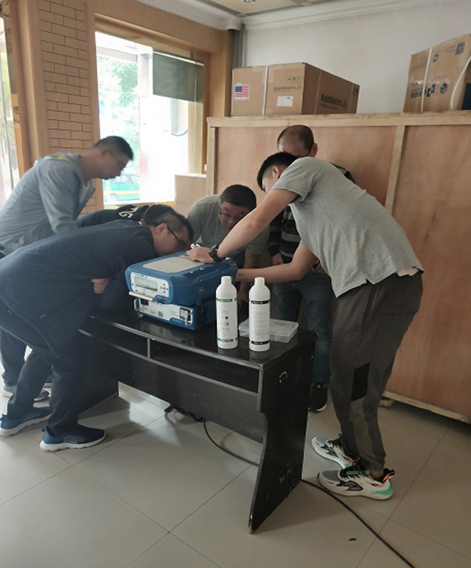 固原市生態環境監測站PF300交貨驗收