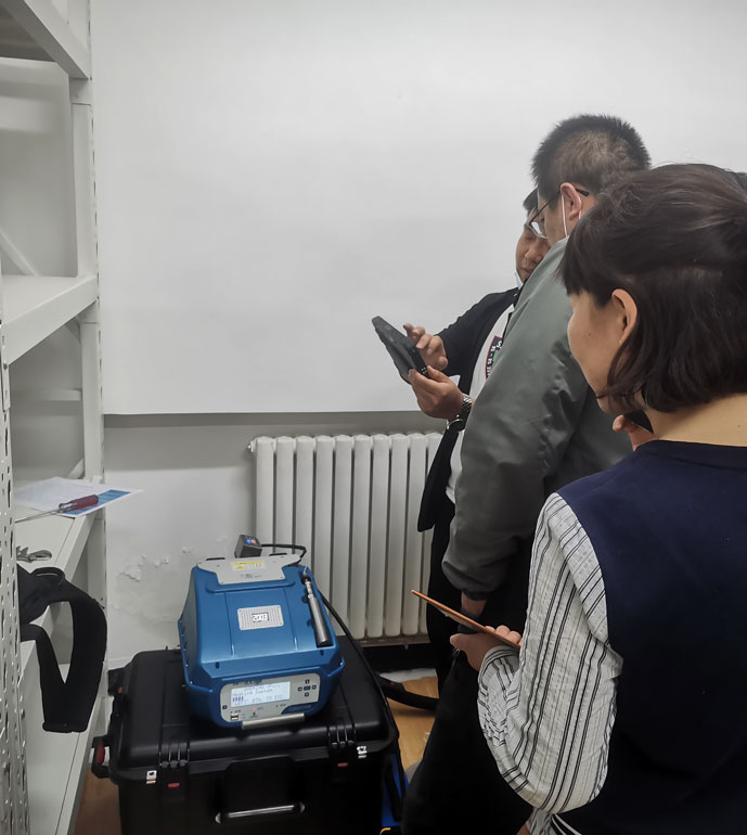 固原市生態環境監測站PF-300驗收培訓