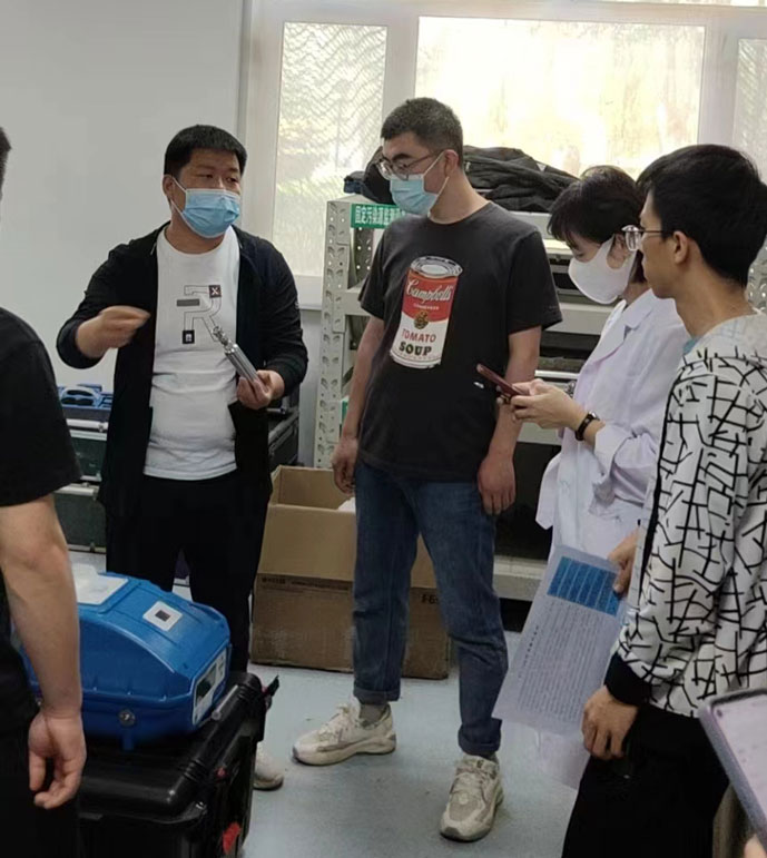 寧東生態(tài)環(huán)境監(jiān)測(cè)站PF-300驗(yàn)收培訓(xùn)