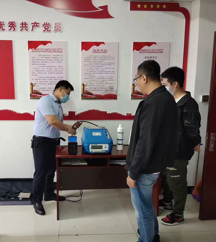 吳忠生態環境監測站非甲烷總烴分析儀驗收