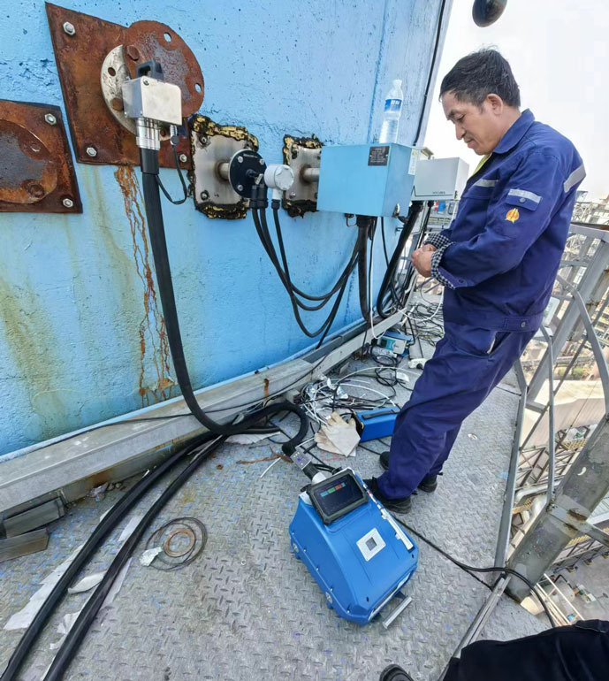 山西某能源科技有限公司非甲烷總烴現場測試