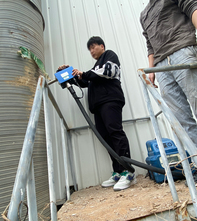 配合濟南商河站在門窗制造企業進行非甲烷總烴現場測試